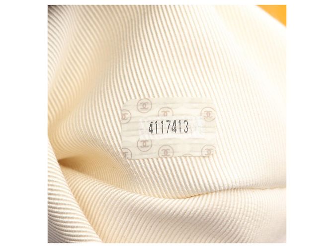 Timeless Zaino in vitello matelassé Chanel Arancione - vista 5