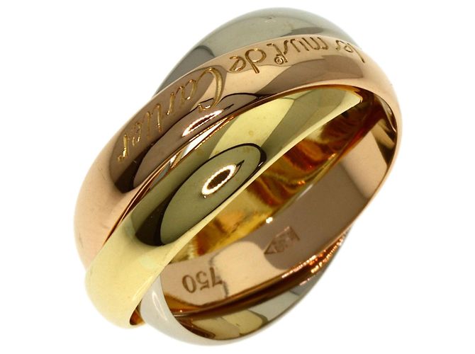 Cartier Trinity 18K Gold Band Ring - view 2