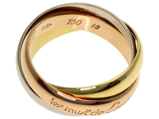 Cartier Trinity 18K Gold Band Ring - view 3