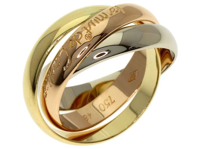 Anello Trinity di Cartier in oro 18K - vista 2