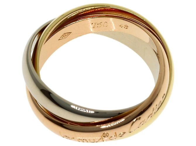 Anello Trinity di Cartier in oro 18K - vista 3