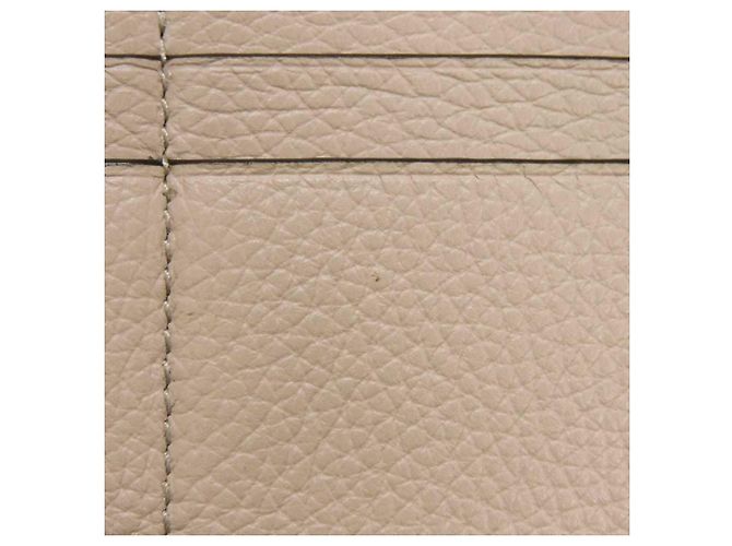 Graue Leder Langbörse von Chloé Braun - Ansicht 13