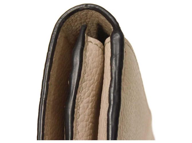 Graue Leder Langbörse von Chloé Braun - Ansicht 27