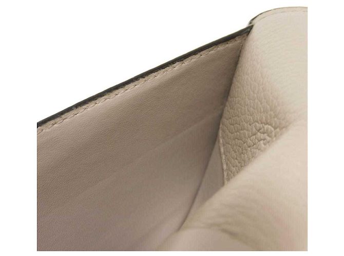 Graue Leder Langbörse von Chloé Braun - Ansicht 31