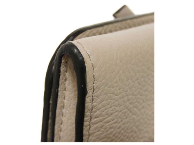 Graue Leder Langbörse von Chloé Braun - Ansicht 35