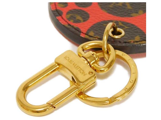Portachiavi Monogram Louis Vuitton Rosso Monogramma - vista 9