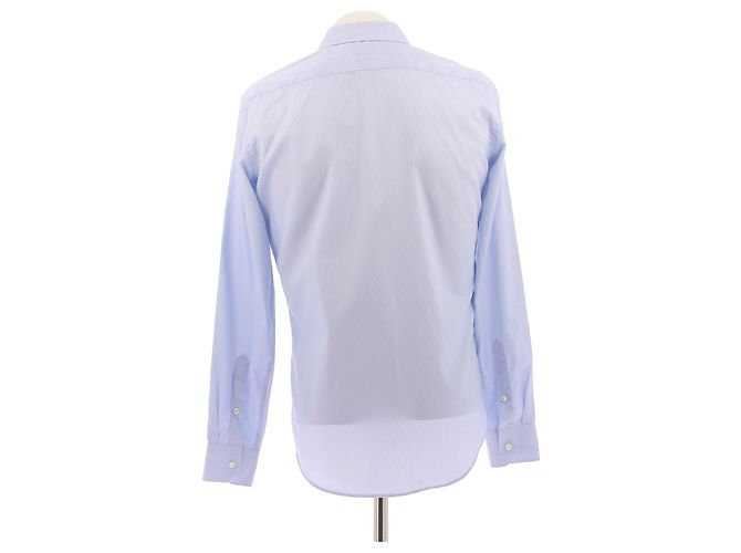 Autre Marque Blaue gestreifte Hemd - Ansicht 2