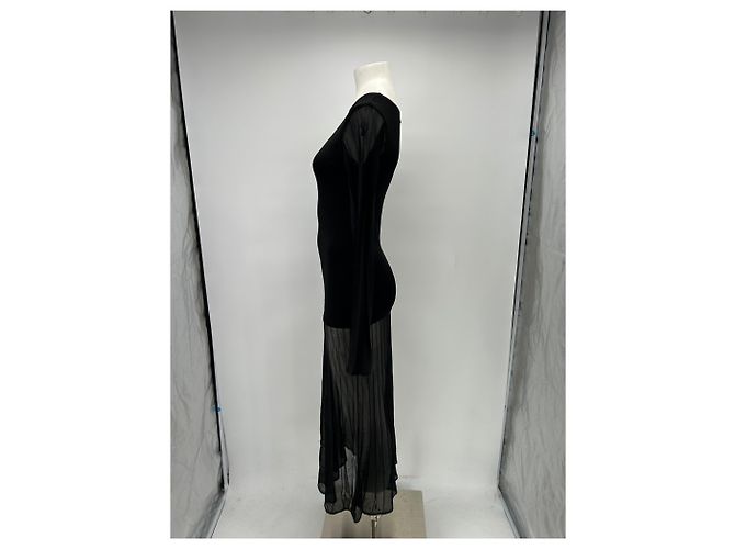 Autre Marque MALINA Maxikleid Schwarz - Ansicht 4