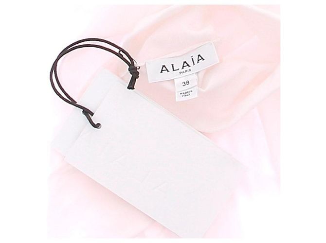 Alaïa Weißes Nylonkleid - Ansicht 5