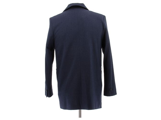 Blazer Ganni azul marino de algodón - vista 2