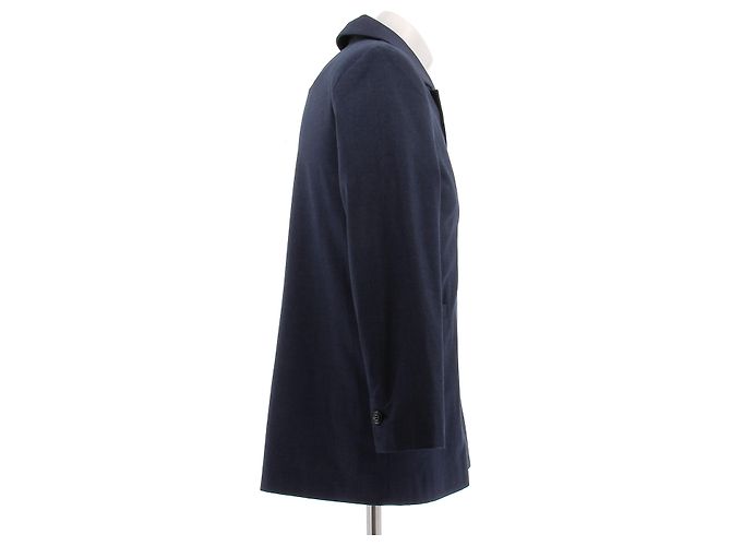Blazer Ganni azul marino de algodón - vista 3