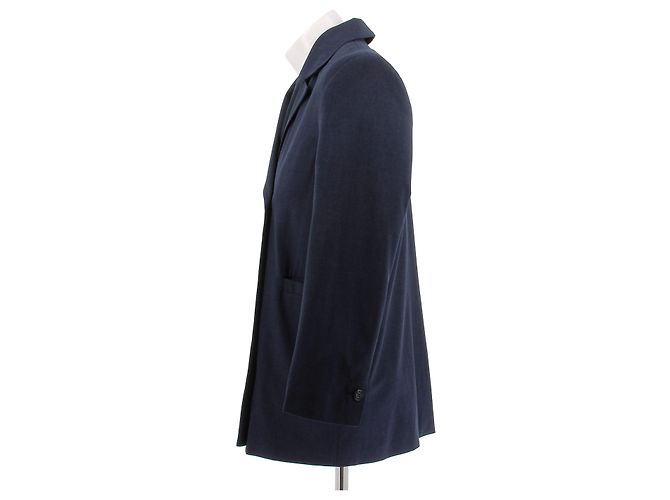 Blazer Ganni azul marino de algodón - vista 4