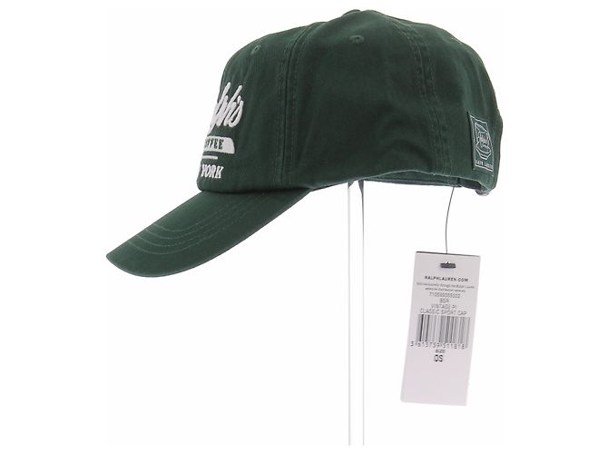 Polo Ralph Lauren Cappellino verde con scritte bianche - vista 4