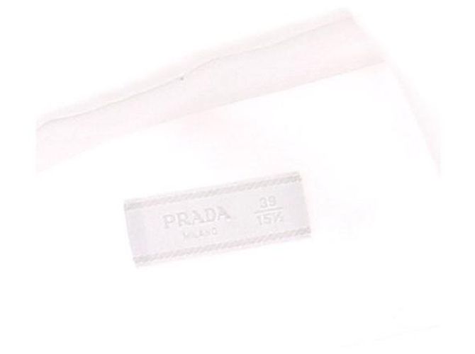 Prada Hemd aus weißer Baumwolle - Ansicht 5