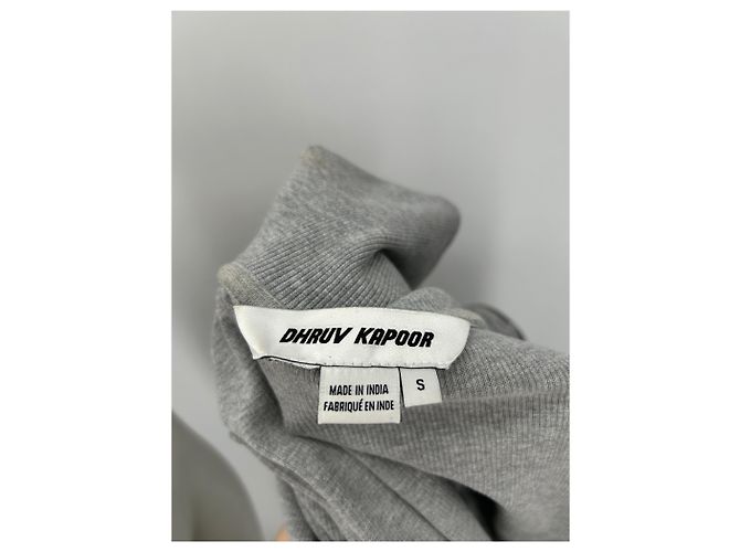 Autre Marque Dhruv Kapoor Cardigan in Grau mit Reißverschluss - Ansicht 5