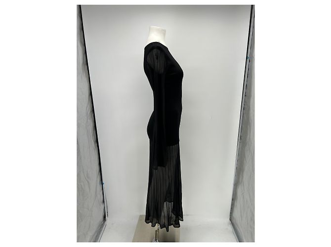 Autre Marque MALINA Maxikleid schwarz - Ansicht 3