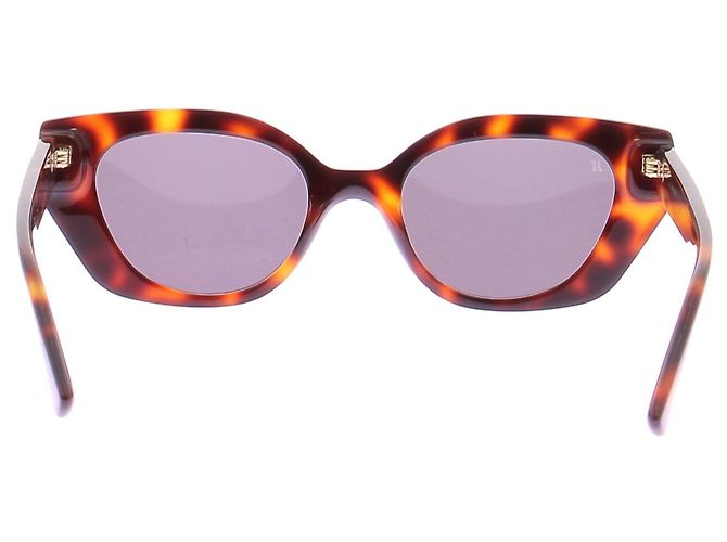Jimmy Fairly Gafas de sol efecto carey marrón plástico Castaño - vista 2
