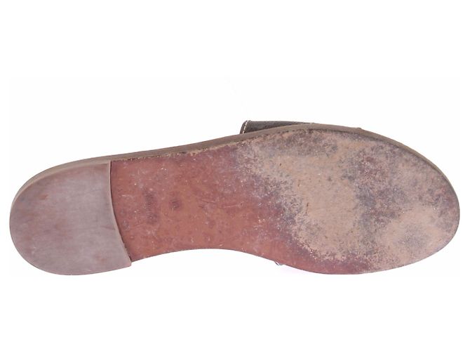 Louis Vuitton Mules "Lock It" aus monogrammiertem Canvas Braun - Ansicht 7