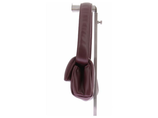 Autre Marque Borsa a mano MABASH in pelle bordeaux Bordò - vista 4