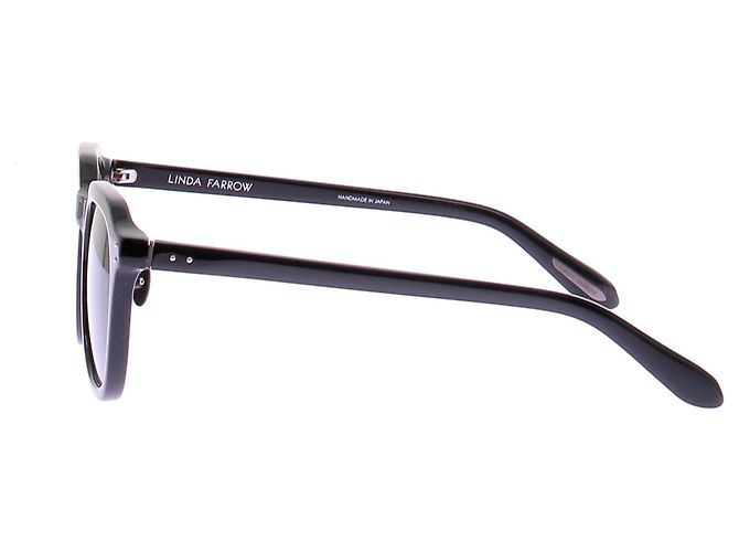 Gafas de sol Linda Farrow negras de plástico - vista 4