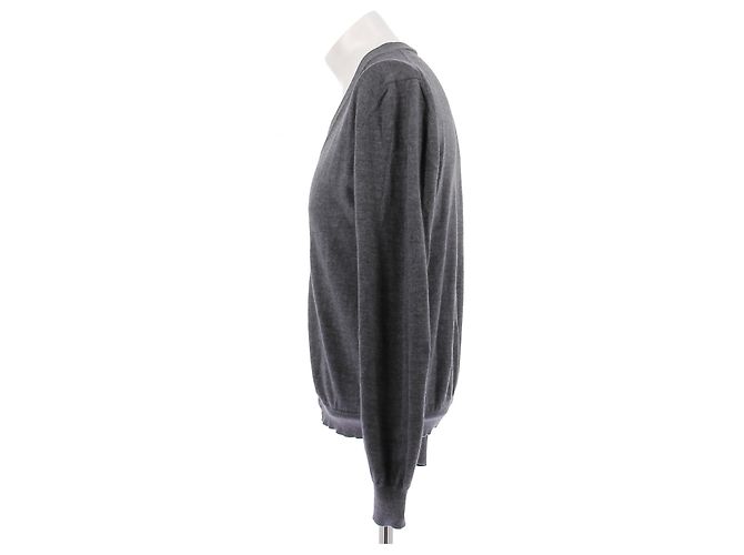 Prada Grauer Wollcardigan - Ansicht 4
