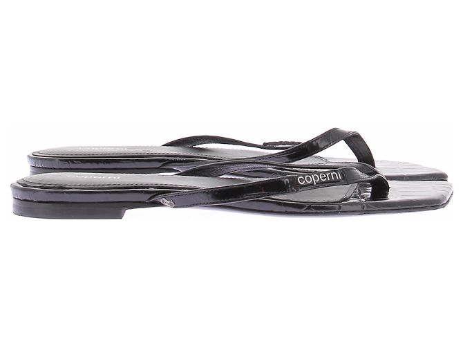 Coperni Schwarze Flip-Flops - Ansicht 2