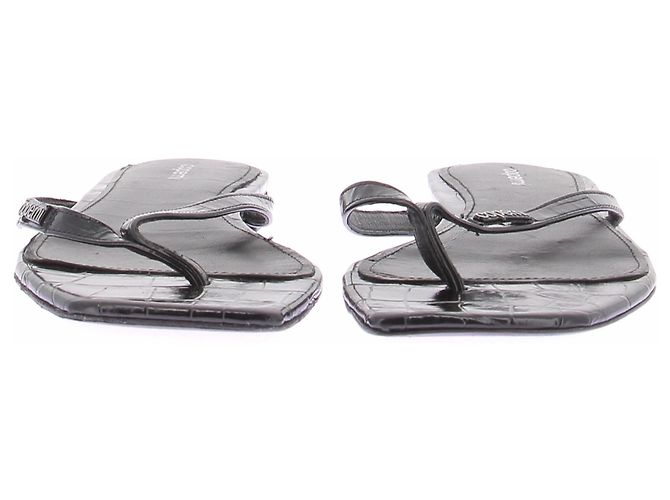 Coperni Schwarze Flip-Flops - Ansicht 4