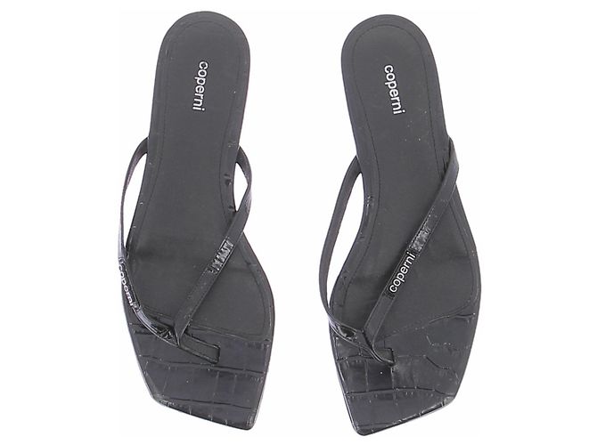 Coperni Schwarze Flip-Flops - Ansicht 6