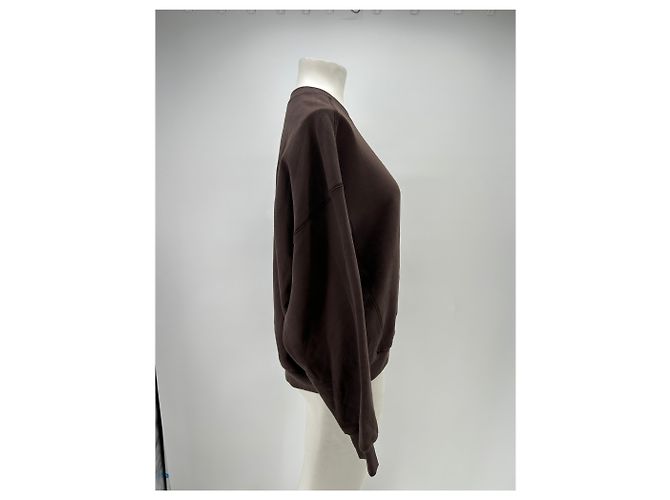 Autre Marque Sudadera marrón DARIADEH de algodón S Castaño - vista 3