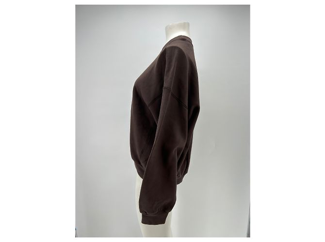 Autre Marque Sudadera marrón DARIADEH de algodón S Castaño - vista 4