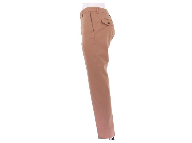 Autre Marque DE FURSAC Light Brown Cotton Suit Size 50 - view 11