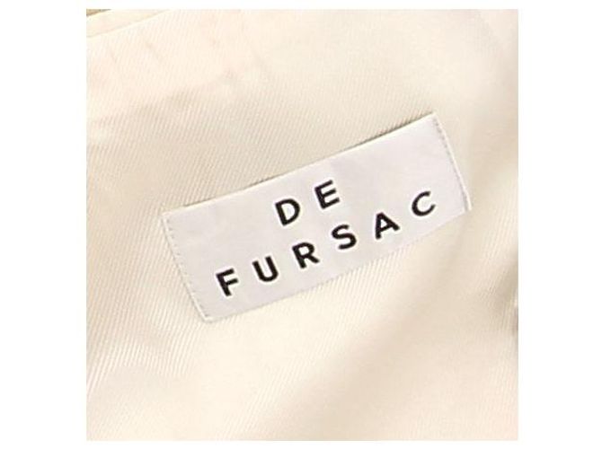 Autre Marque DE FURSAC Light Brown Cotton Suit Size 50 - view 5