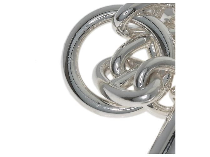 Bracciale Charm Chaine d'Ancre GM in Argento di Hermès - vista 5