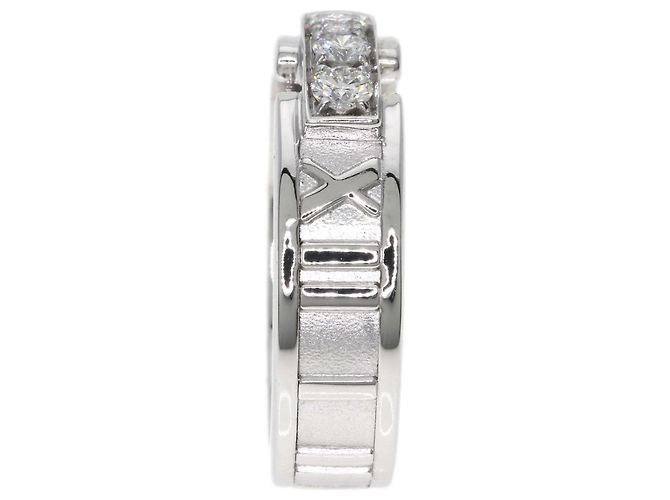 Atlas 3-Diamant-Ring aus 18K Weißgold von Tiffany & Co. - Ansicht 3