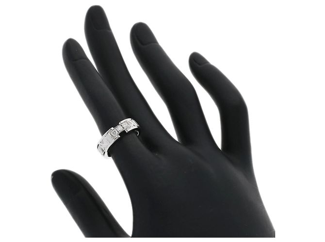 Atlas 3-Diamant-Ring aus 18K Weißgold von Tiffany & Co. - Ansicht 6