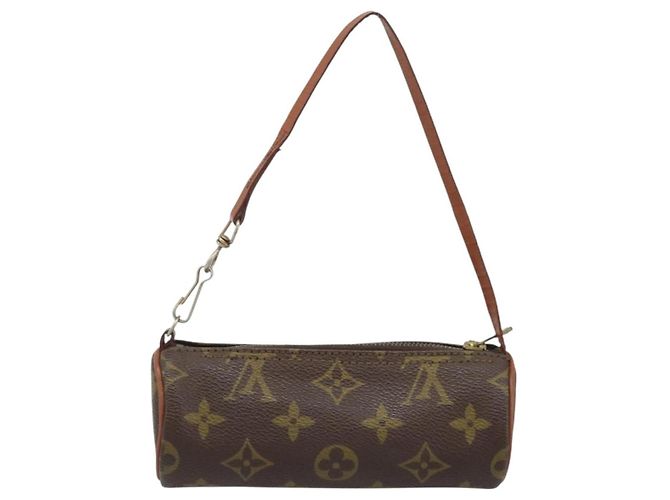 Pochete Papillon Monogram em Lona Mini Louis Vuitton Marrom - vista 2