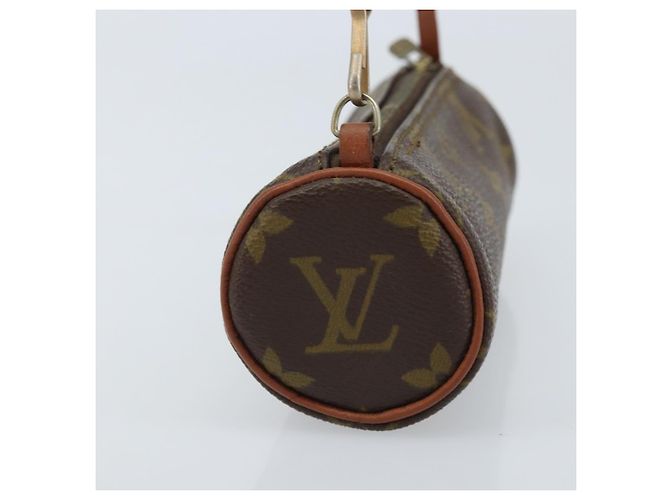 Pochete Papillon Monogram em Lona Mini Louis Vuitton Marrom - vista 3
