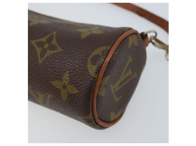 Pochete Papillon Monogram em Lona Mini Louis Vuitton Marrom - vista 7