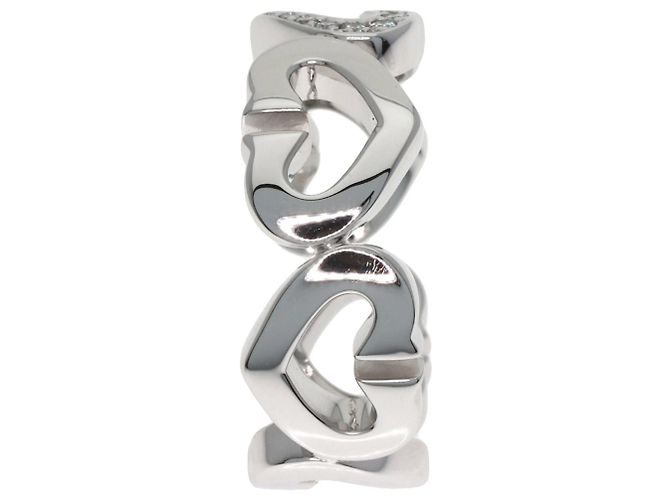 Cartier C Heart Diamantring - Ansicht 3
