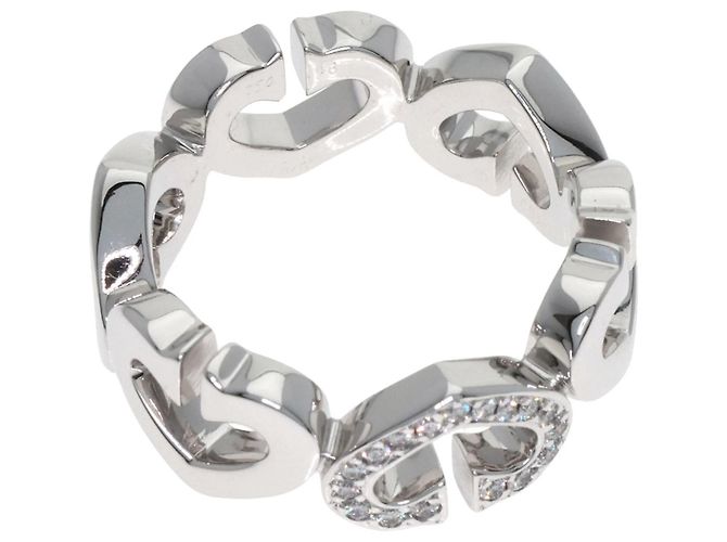 Cartier C Heart Diamantring - Ansicht 4