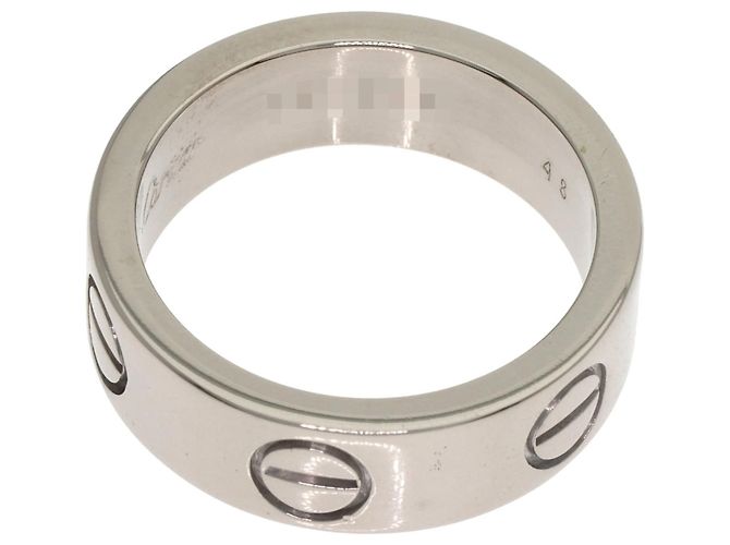 Anello Love Cartier in oro bianco 18K - vista 4