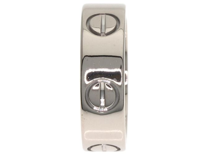 Anello Love Cartier in oro bianco 18K - vista 7