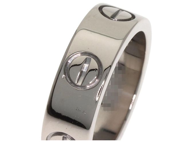 Anello Love Cartier in oro bianco 18K - vista 8