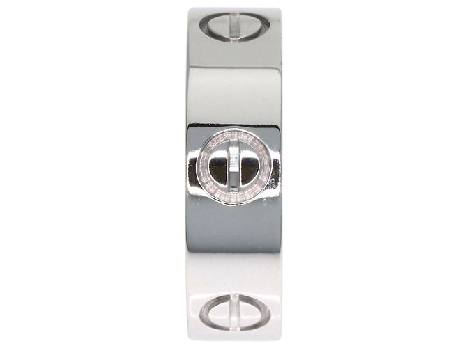 Anello Love Cartier in oro bianco 18K - vista 3