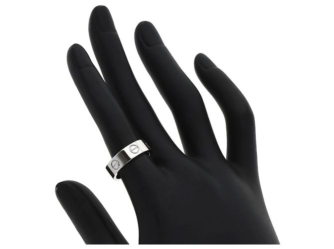 Anello Love Cartier in oro bianco 18K - vista 5