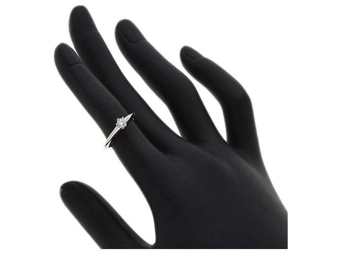 Tiffany & Co. Platinring 950 mit Diamanten - Ansicht 7