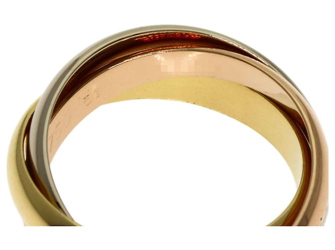 Anello in oro 18K Cartier Trinity - vista 4