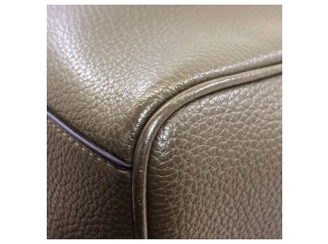 Coach Khaki Leder Rucksack - Ansicht 10