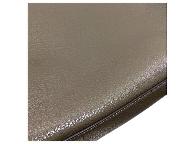 Coach Khaki Leder Rucksack - Ansicht 6