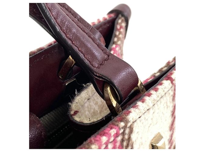 Borsa 2 in 1 Varenne di Jimmy Choo Rosa Beige Bordò - vista 17